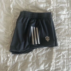 Indiana University Adidas workout shorts (dri-fit)